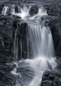 Cwmorthin Waterfall Mono 065_0302